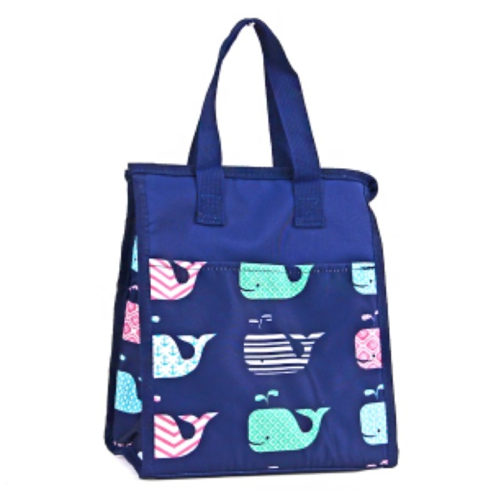 Whale Lunchbox Tote Girls